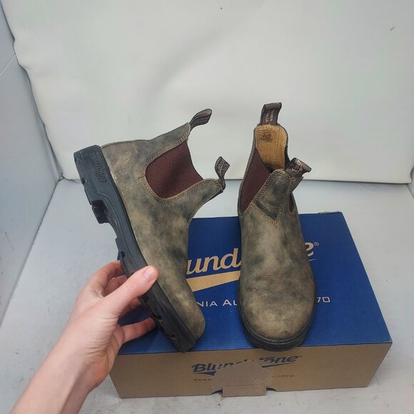 Blundstone Shoes - Blundstone WOMENS Chelsea Rustic Brown Boot